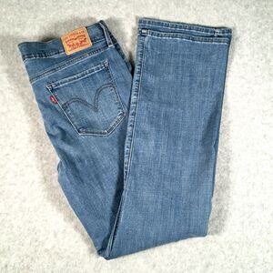 Levi’s Strauss Classic Boot Cut 14 M 32x32 Women's Jeans Blue Denim Straight Leg